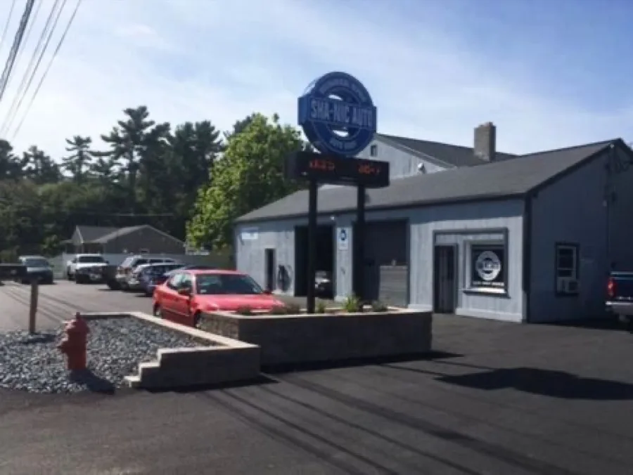 Sha-Nic Auto Body & Repair shop exterior in Lakeville, MA